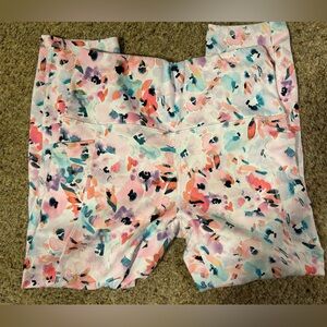 RBX size small leggings with pockets - cute pattern - new!